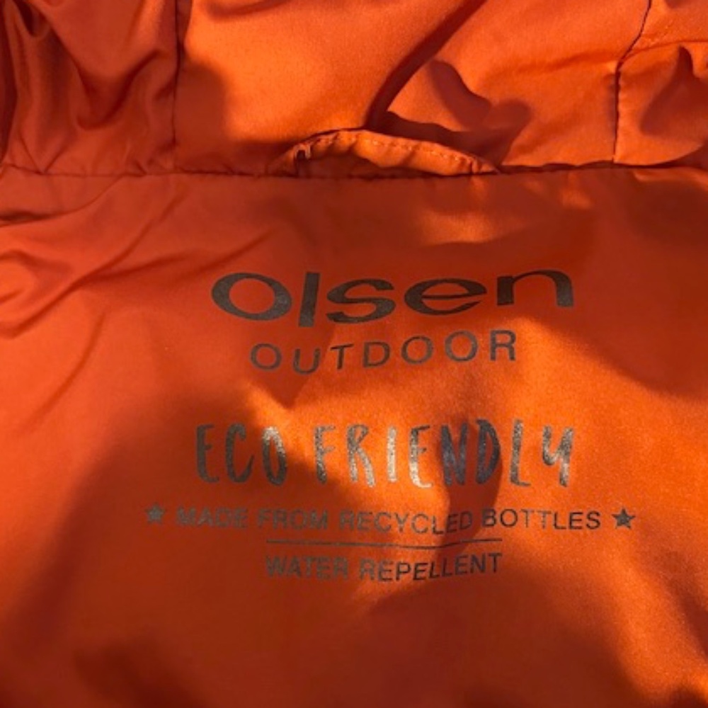 Olsen Outdoor Puffer Vest - water repellent. Spring / Fall. (M) - Picture 7 of 8